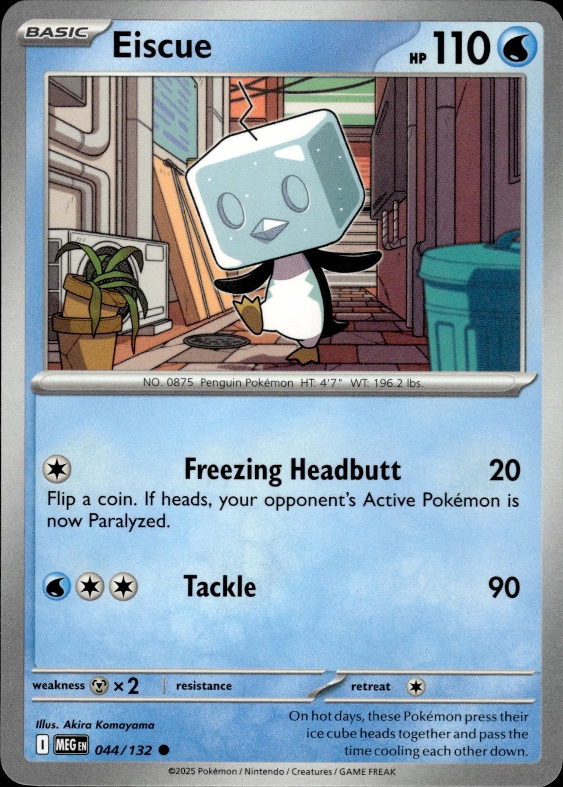 Eiscue ME01: Mega Evolution #044/132 Common