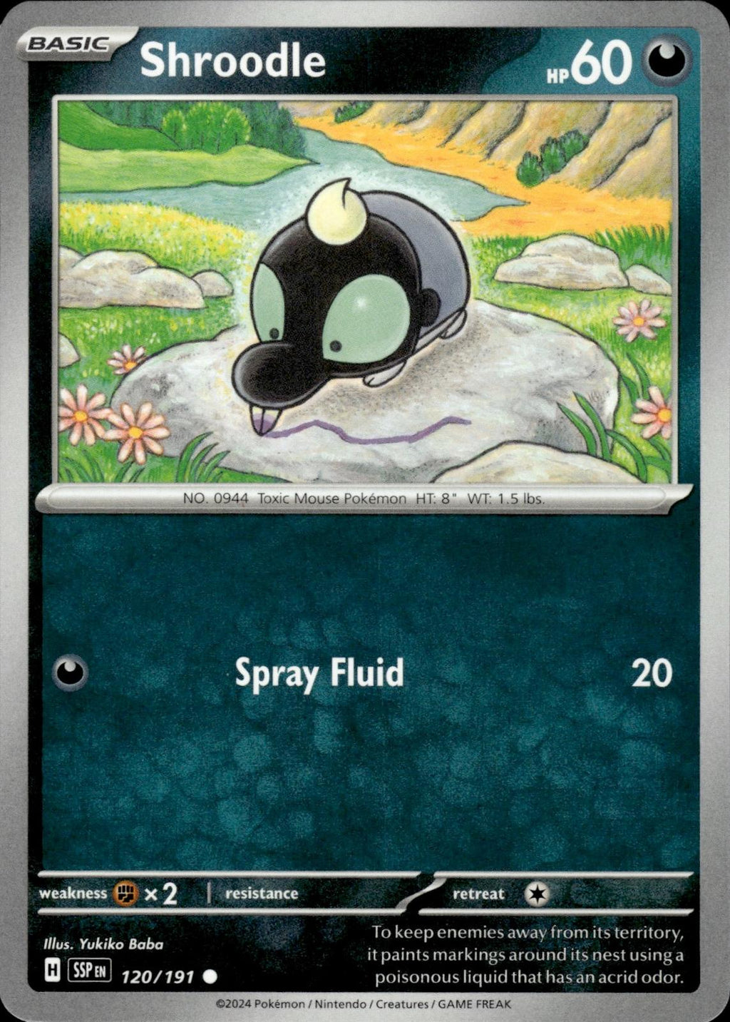 Shroodle SV08: Surging Sparks #120/191 Common