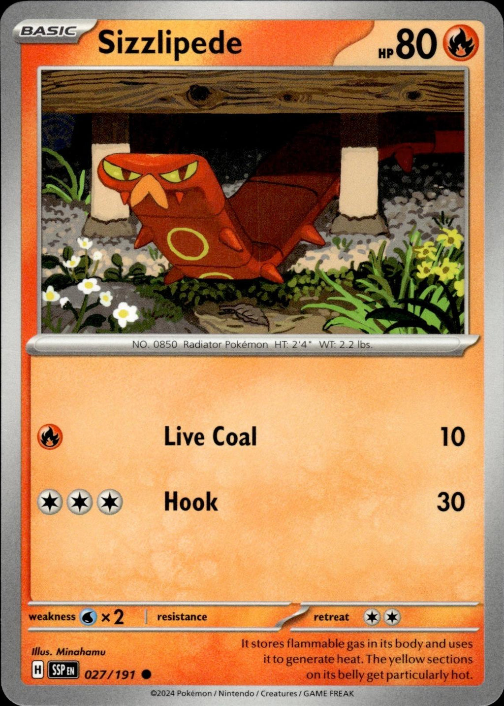 Sizzlipede SV08: Surging Sparks #027/191 Common
