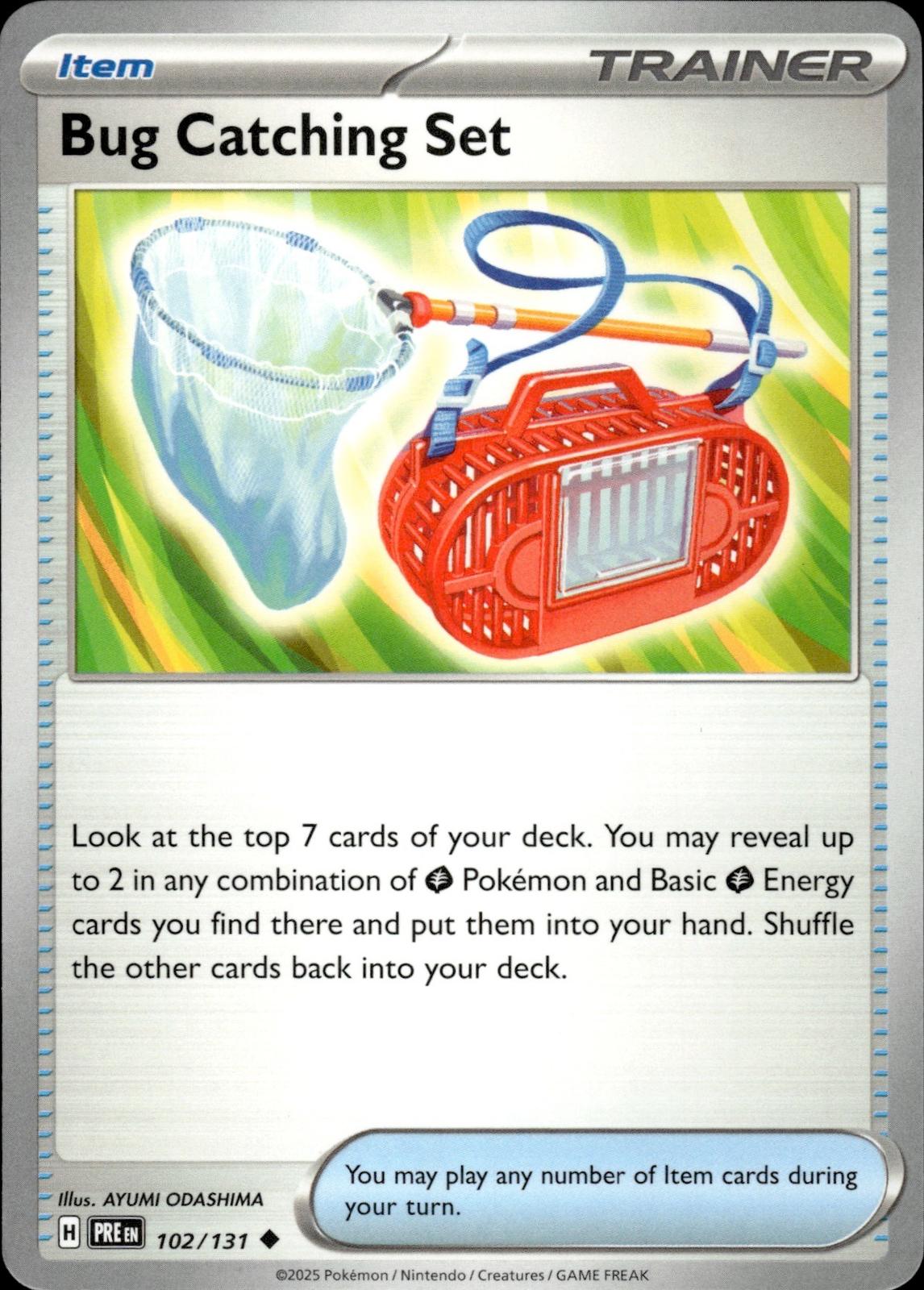 Bug Catching Set SV: Prismatic Evolutions #102/131 Uncommon