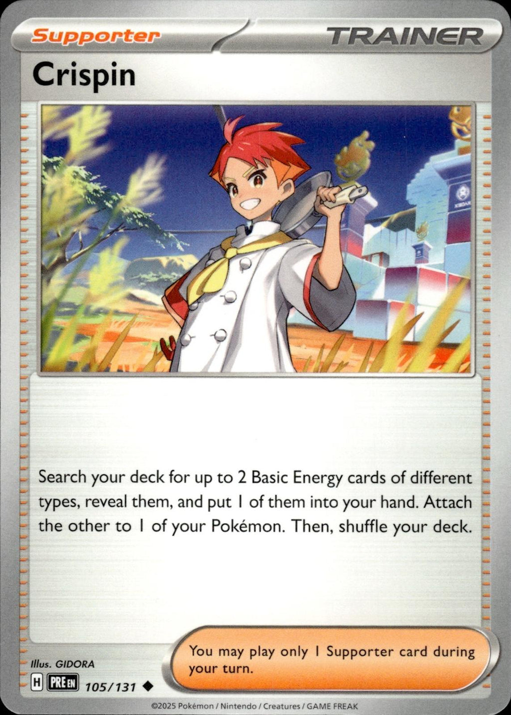Crispin SV: Prismatic Evolutions #105/131 Uncommon