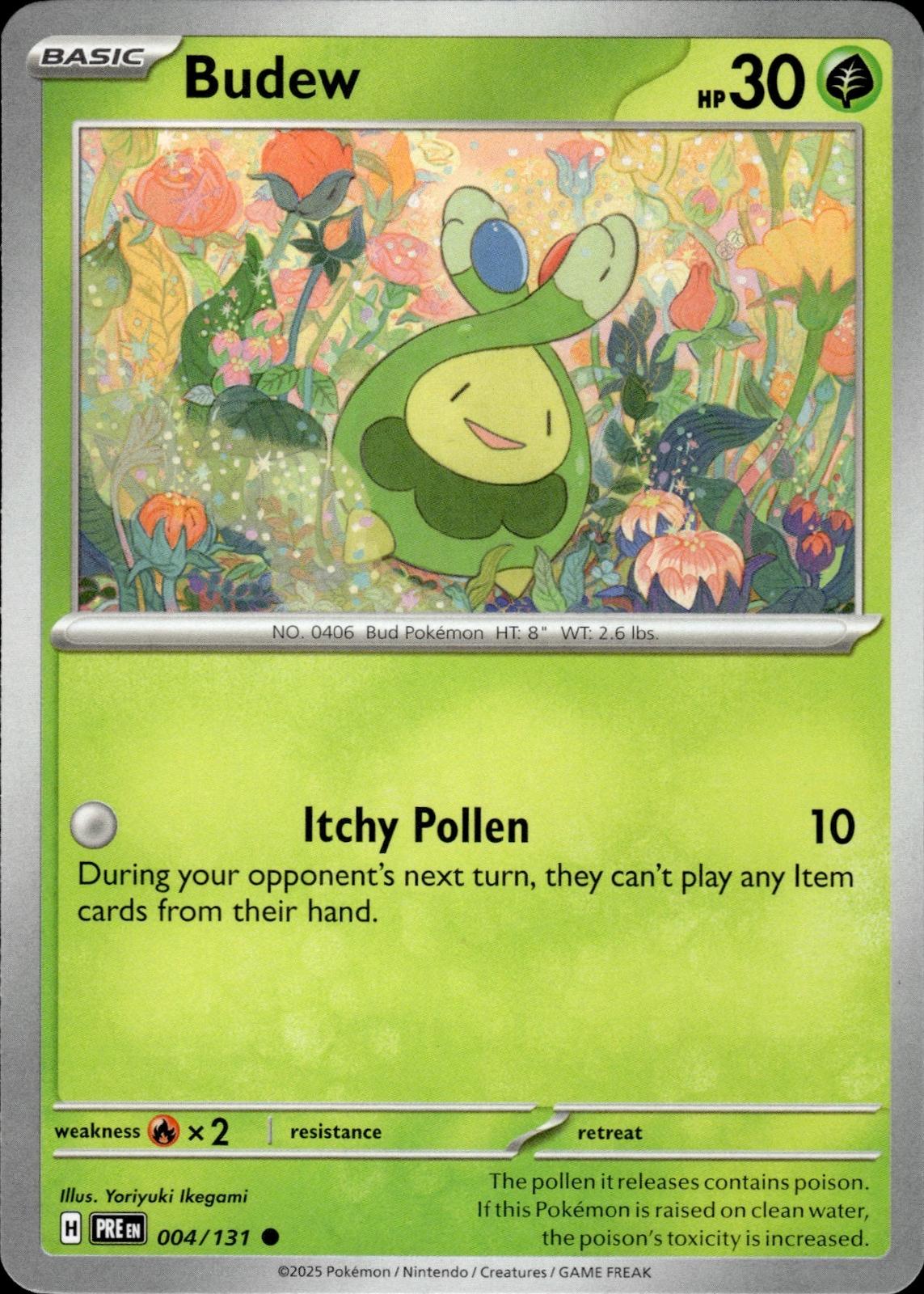 Budew SV: Prismatic Evolutions #004/131 Common