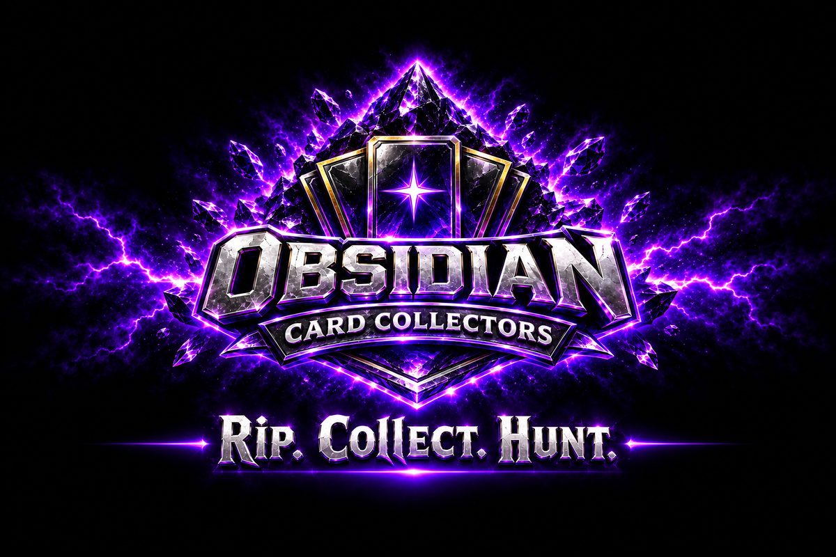 Obsidian Card Collectors Wide Banner