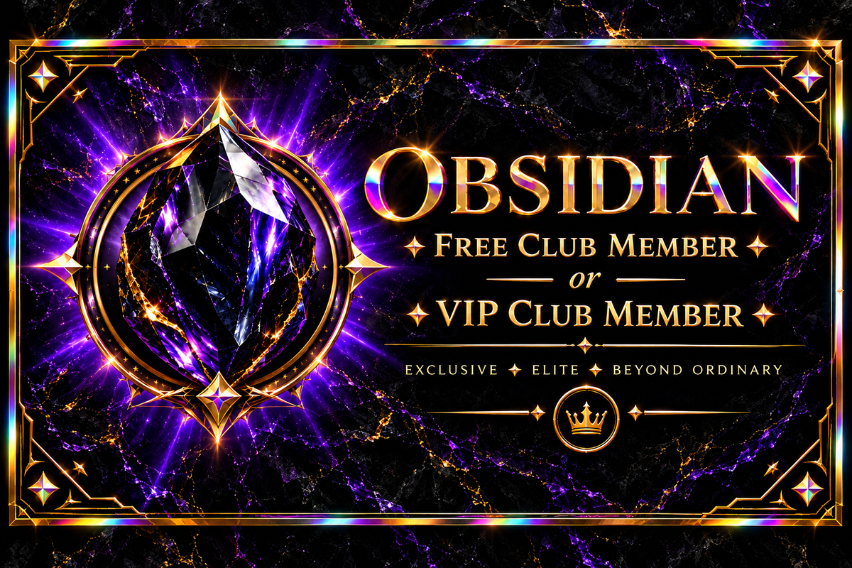 Obsidian Club Membership Banner